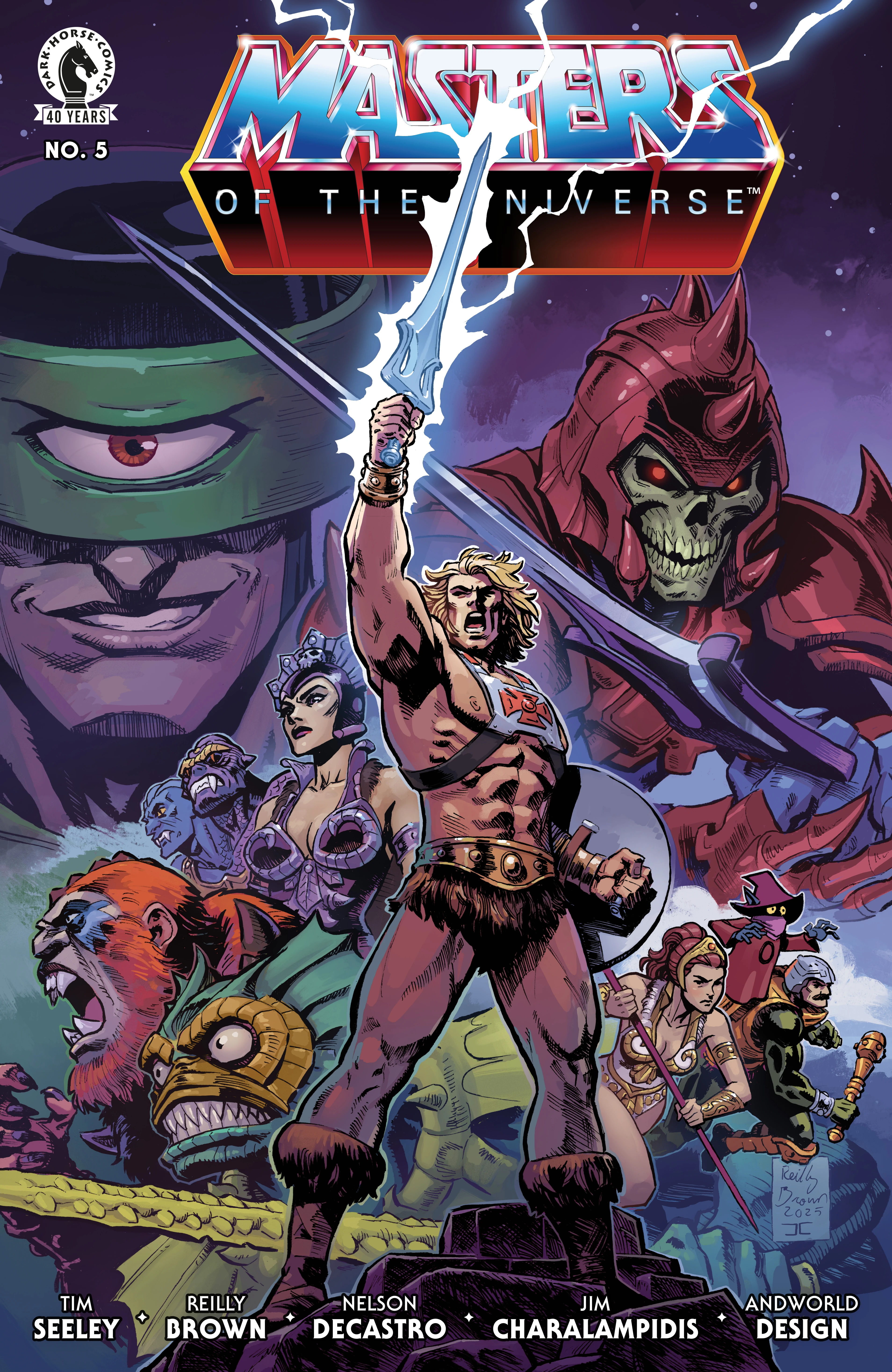 He-Man and the Masters of the Universe #5 (Dark Horse, 2026 — Cover A) cover